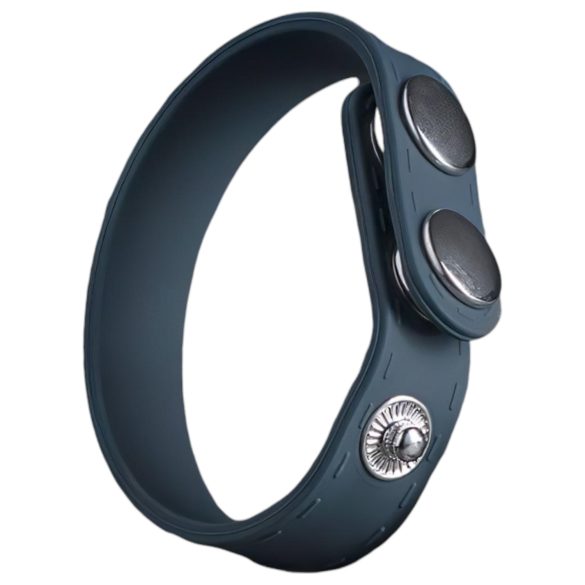 Boners - verstelbare penisring - siliconen - grijs - S/M