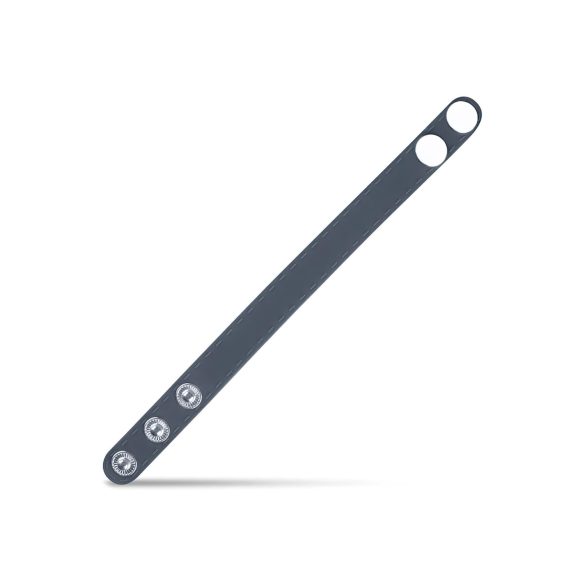 Boners - verstelbare penisring - siliconen - grijs - S/M