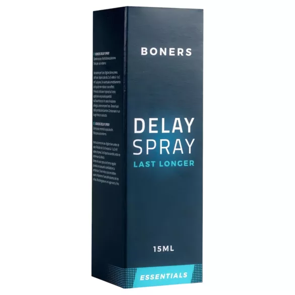 Boners Delay - uitstel spray voor mannen - vertraagt zaadlozing - 15ml