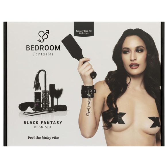 Secret Pleasure Chest - BDSM set gevorderden - 14-delig - zwart