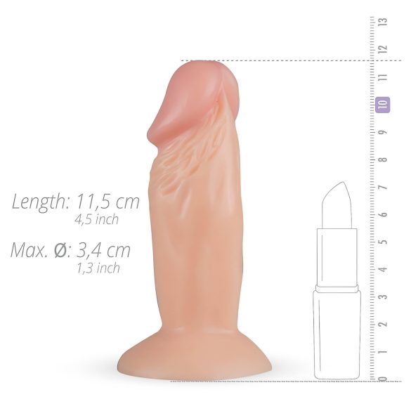 Real Fantasy Archi - realistische dildo - 11,5 cm - huidskleur