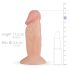 Real Fantasy Archi - realistische dildo - 11,5 cm - huidskleur