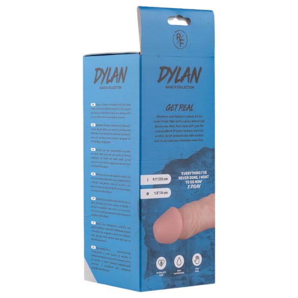 Real Fantasy Dylan - realistische dildo - 23 cm - huidskleur