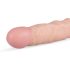 Realistische dildo - 25cm (natuur)
