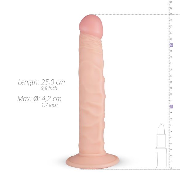 Real Fantasy Scott - realistische dildo - 25cm - huidskleur