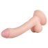 Real Fantasy Vince - bal voorhuid dildo - 19,5cm (natuurlijk)