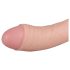 Real Fantasy Vince - bal voorhuid dildo - 19,5cm (natuurlijk)