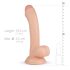 Real Fantasy Vince - bal voorhuid dildo - 19,5cm (natuurlijk)
