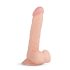 Real Fantasy Felix - levensechte dildo met testikels - 22cm (natuurkleur)
