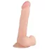 Real Fantasy Felix - realistische dildo met ballen - 22cm - huidkleur