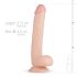 Realistische herendildo van 28 cm - Elvin Fantasy
