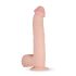 Realistische Lexon-dildo met ballen - 33cm (natuurlijk)