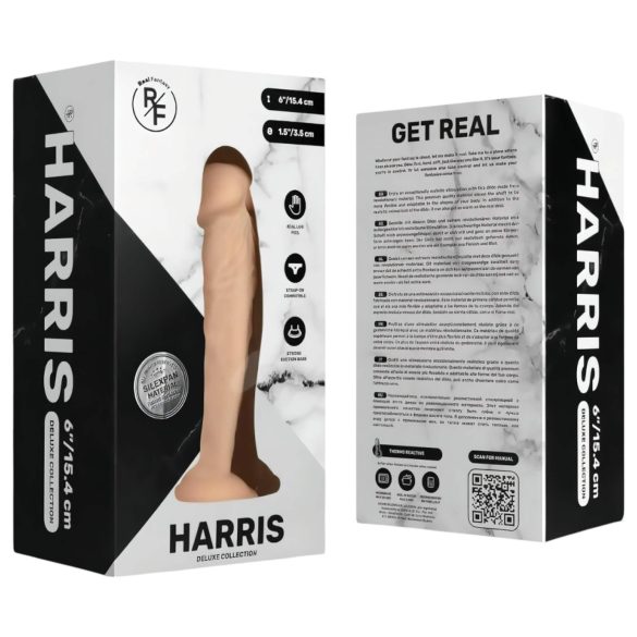 Real Fantasy Harris - realistische dildo - 15cm - huidkleur