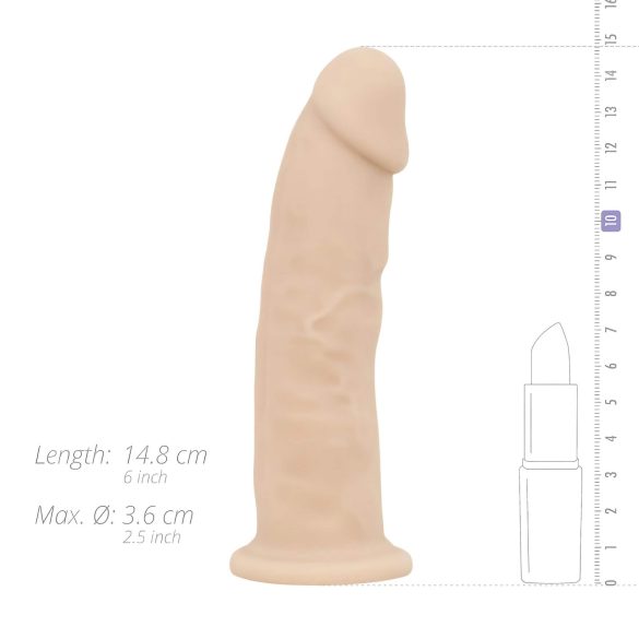Real Fantasy Harris - realistische dildo - 15cm - huidkleur