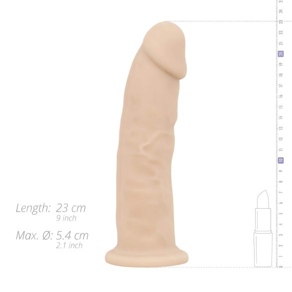 Real Fantasy Xavier - realistische dildo - 23 cm - huidskleur