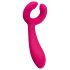 Easytoys Couple - oplaadbare waterdichte duo vibrator - siliconen - roze