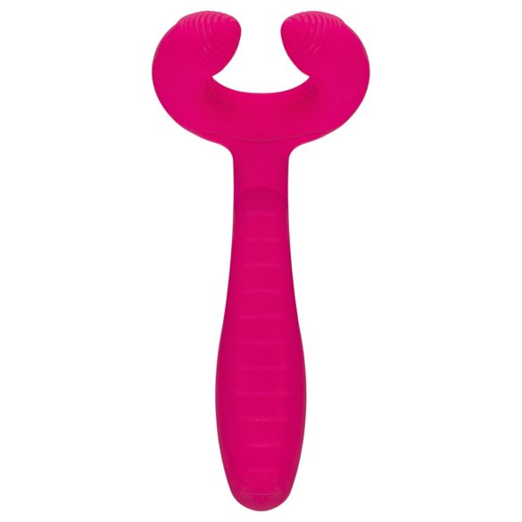 Easytoys Couple - oplaadbare waterdichte duo vibrator - siliconen - roze