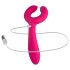 Easytoys Couple - oplaadbare waterdichte duo vibrator - siliconen - roze