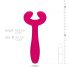 Easytoys Couple - oplaadbare waterdichte duo vibrator - siliconen - roze