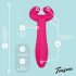 Easytoys Couple - oplaadbare waterdichte duo vibrator - siliconen - roze