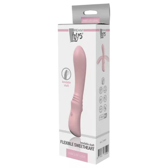 Vibes of Love Sweetheart - G-spot vibrator - flexibel - roze