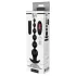 Cheeky Love - anaal vibrator met afstandsbediening en kralen - zwart