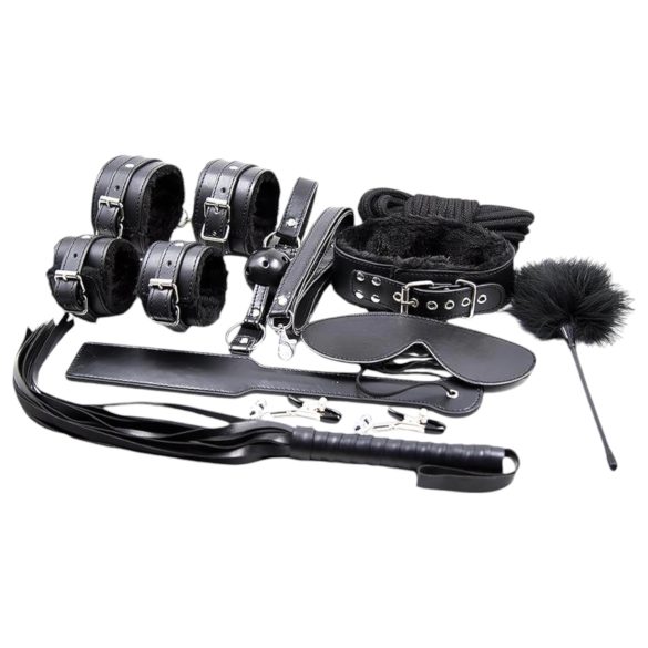Blaze Ultimate - 10-delige bondageset (zwart)