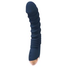 Goddess Aeolus - verwarmende G-spot vibrator (blauw)