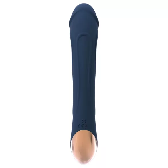 Goddess Boreas - oplaadbare G-spot vibrator met verwarming - siliconen blauw
