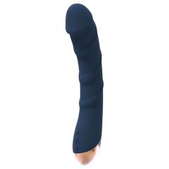   Goddess Atlas - oplaadbare, waterdichte, verwarmde G-spot vibrator (blauw)