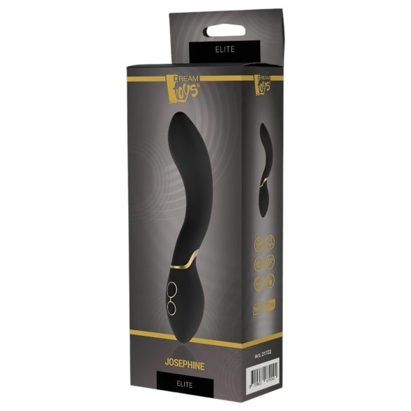 Elite Josephine - oplaadbare g-spot vibrator - zwart