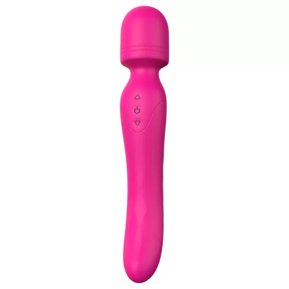 Vibes of Love - wand vibrator - oplaadbaar, verwarmend, massage - roze