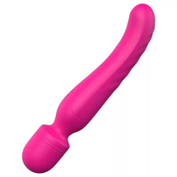 Vibes of Love - wand vibrator - oplaadbaar, verwarmend, massage - roze