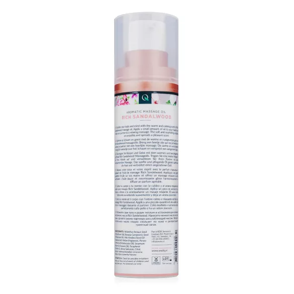 Exotiq - massageolie - sandelhout geur - 100ml