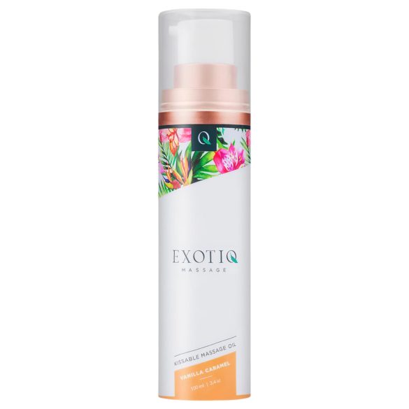 Exotiq - Geurende Massageolie - Vanille Karamel (100ml)