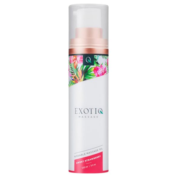Exotiq - massageolie - aardbei geur - 100ml