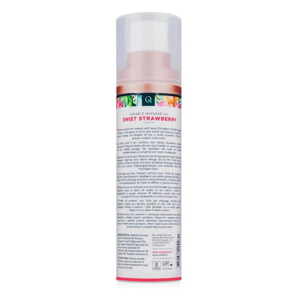 Exotiq - massageolie - aardbei geur - 100ml