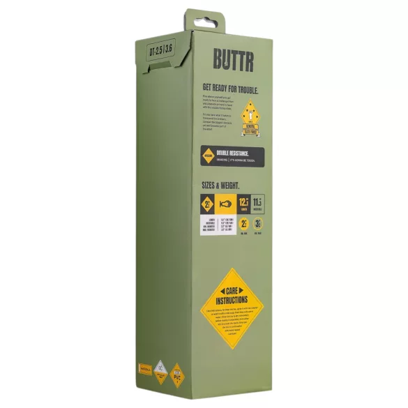 BUTTR - fisting dildo met zuignap - zwart