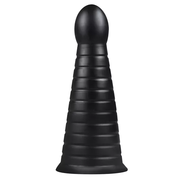 BUTTR Devil Dog - dildo met zuignap - zwart