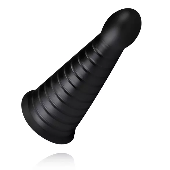 BUTTR Devil Dog - dildo met zuignap - zwart