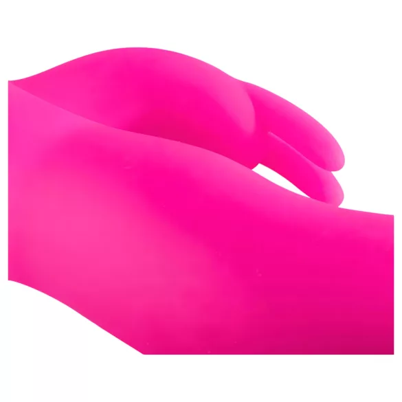 Easytoys Mad Rabbit - rabbit vibrator met clitorisstimulator - siliconen - roze