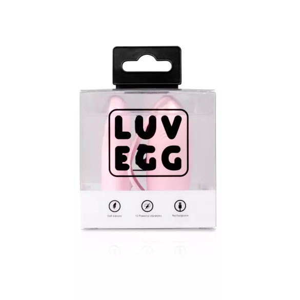 LUV EGG - vibrerend ei - draadloos oplaadbaar - roze