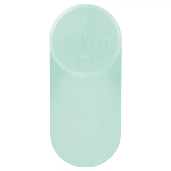 LUV EGG - draagbaar, oplaadbaar vibrerend eitje met afstandsbediening (groen)