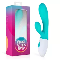   Good Vibes Only Blis Rabbit - rabbit vibrator - clitorisstimulatie - turquoise