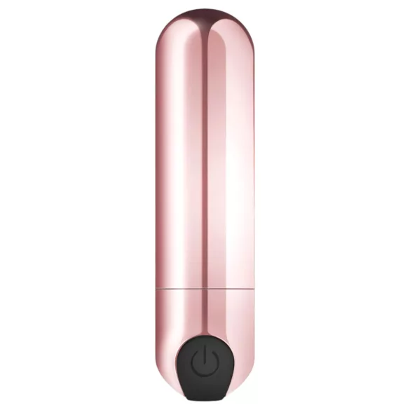 Rosy Gold - mini vibrator - oplaadbaar - rosegoud