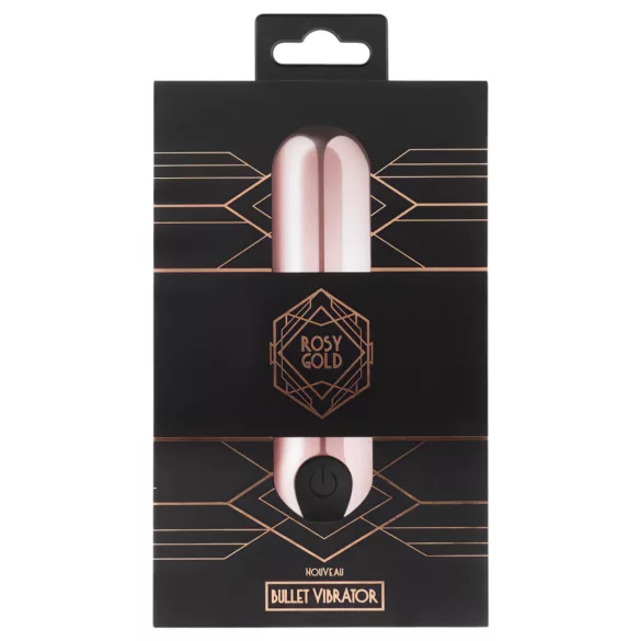 Rosy Gold - mini vibrator - oplaadbaar - rosegoud