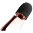 Rosy Gold - mini wand vibrator - oplaadbaar - rosegoud