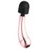 Rosy Gold - mini wand vibrator - gebogen - rosegoud