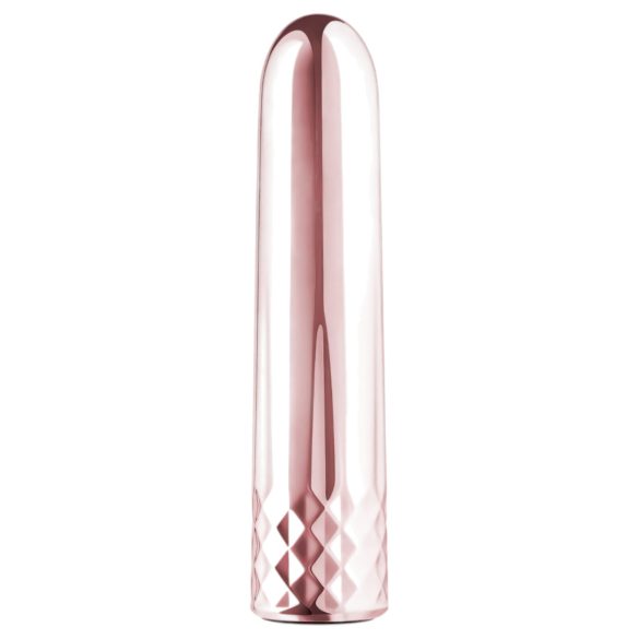 Rosy Gold - mini vibrator - oplaadbaar - rosegoud