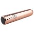 Rosy Gold - mini vibrator - oplaadbaar - rosegoud